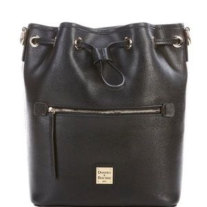 Dooney and Bourke Black Saffiano Leather Bag
